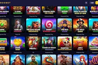 develop crypto website, blackjack,crash game, poker,card game,casi game,baccarat