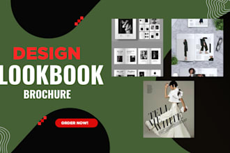 design fashion lookbook layout catalog, brochure, magazine ,annual report