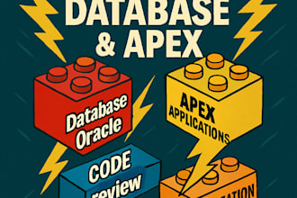 design, develop, and optimize oracle apex solutions