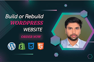 design or redesign a stunning wordpress website