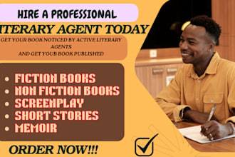 do appealing query letter writing and find literary agent to get you published