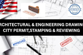 licensed architect structural engineering  pe stamp nevada, north carolina