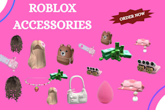 create accessories for roblox that are ready to be used in games, specifically