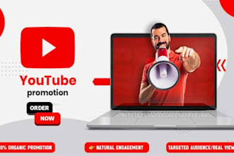organic youtube video promotion to boost videos and channel