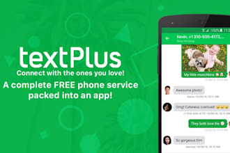 setup linphone app for android and ios devices, textnow app, textplus clone app