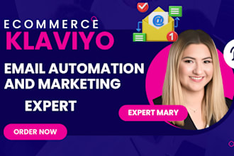 be your klaviyo expert for ecommerce, shopify email marketing and automation