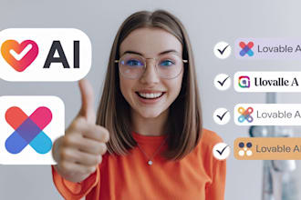 build a lovable ai powered website or web app with responsive design