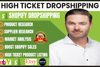 build high ticket shopify dropshipping store dropshipping product shopify store