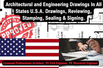 draw architectural stamp virginia permit floor mep adu fire alarm sprinkler plan