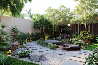 draw landscape designer, pool, real estate property model