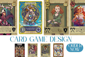 design card characters card game tarot card board game oracle card card box tcg
