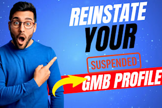 reinstate, optimize suspended google my business profile