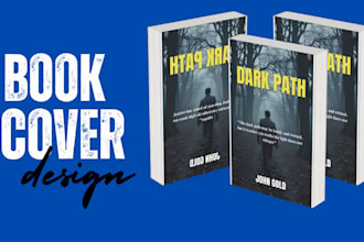 do book cover design, ebook cover, kindle book cover and book layout design