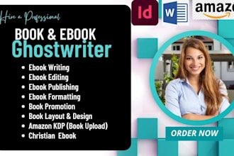 write,format christian ebook, children book, daily devotional,prayer journal kdp
