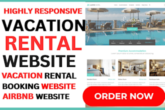 build vacation rental website vacation rental booking website airbnb website