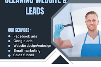 house cleaning website office cleaning cleaning leads pressure washing website