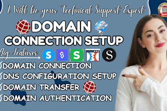 connect godaddy, or shopify domain or subdomain, fix dns, and systeme io