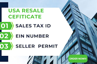 get your resale certificate or sales tax license number in any US state