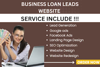 business loan leads mca loan leads payday loan leads business loan website