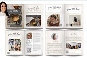 canva ebook design, canva workbook design, ebook cover, canva pdf, workbook