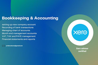 do bookkeeping and financial reporting