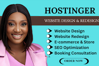 hostinger website design wordpress website design hostinger website redesign
