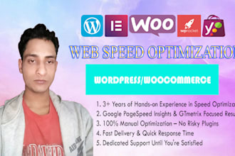 optimize your website speed on google pagespeed and gtmetrix
