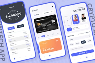 do crypto wallet app, fintech app, blockchain, trading app, money transfer app