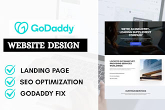 develop godaddy website redesign design godaddy development product SEO listing