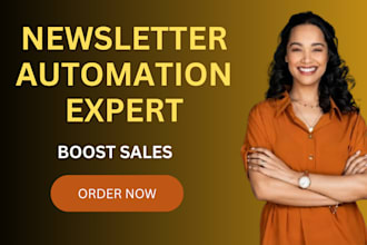 design and write high converting email newsletters and campaigns for mailchimp