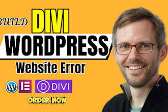 design premium wordpress website with divi theme, astra, or elementor pro