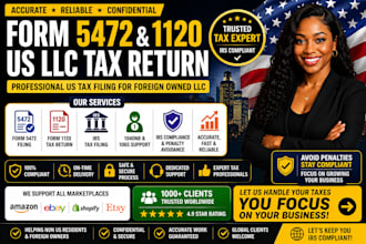 file form 5472 1120 for foreign owned llc tax return filling form 1040rn