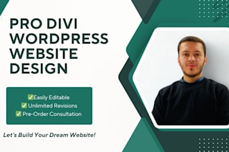 do divi wordpress website design and wordpress developer