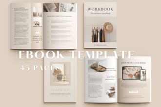 do custom covers pages ebook book design formatting journals planners notebook