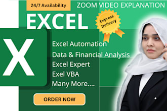 do excel automation, cleaning, KPI dashboards, reports, charts and formatting