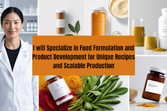 specializing in food formulation and product development, scalable production