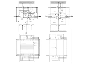 design custom architectural floor plans and detailed house plans in autocad