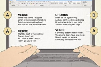 write original script for your song lyrics music video
