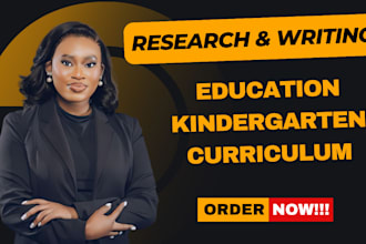 write on educational topics, early childhood, special education and curriculum