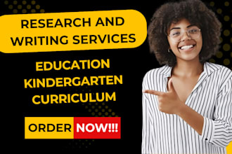 write on educational topics, early childhood, special education and curriculum