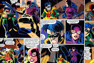 illustrate comic book comic book artist graphic novel comic page