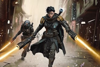 design your sci fi and star wars character