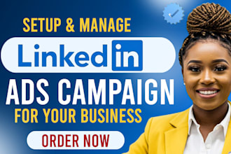 set up and manage high converting linkedin ads campaign for b2b lead generation