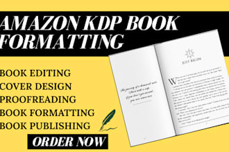 book formatting for amazon kdp book layout design book publishing cover design
