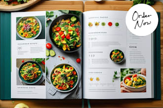 be your cookbook writer cookbook design cookbook formatting food recipes ebook