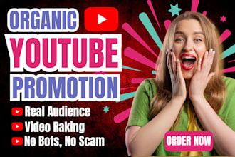 do fast organic youtube promotion to boost video views and channel