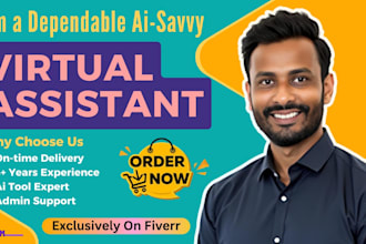 be your smart virtual assistant for data entry and admin support