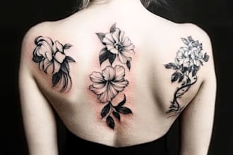create custom tattoo design, tattoo sleeve