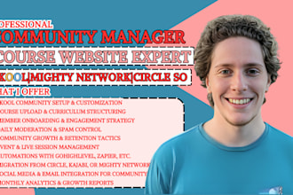 setup skool community circle so mighty networks  circle community course upload