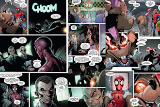 draw comic book graphic novel storyboard comic illustration manga cover art nsfw